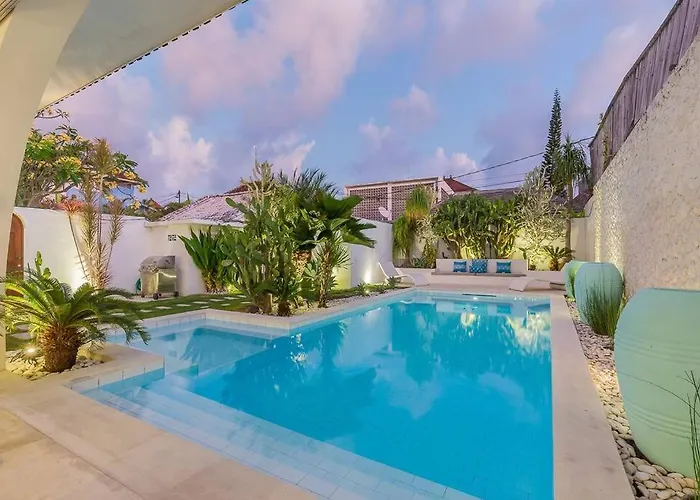 3 Bedr Mediterranean Vibes Private Pool 5min * Seminyak
